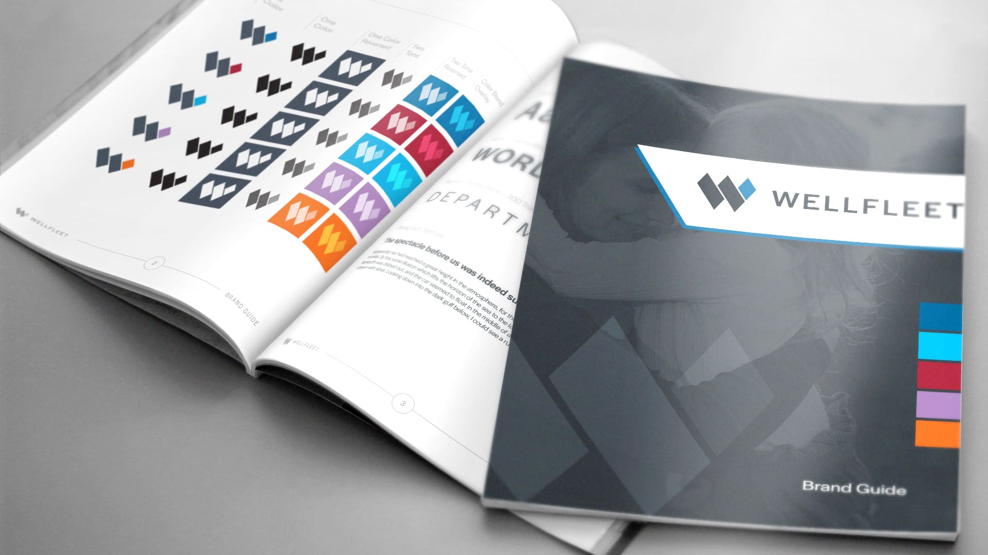 DIF Design Project - Wellfleet Logo and Identity Style Guide