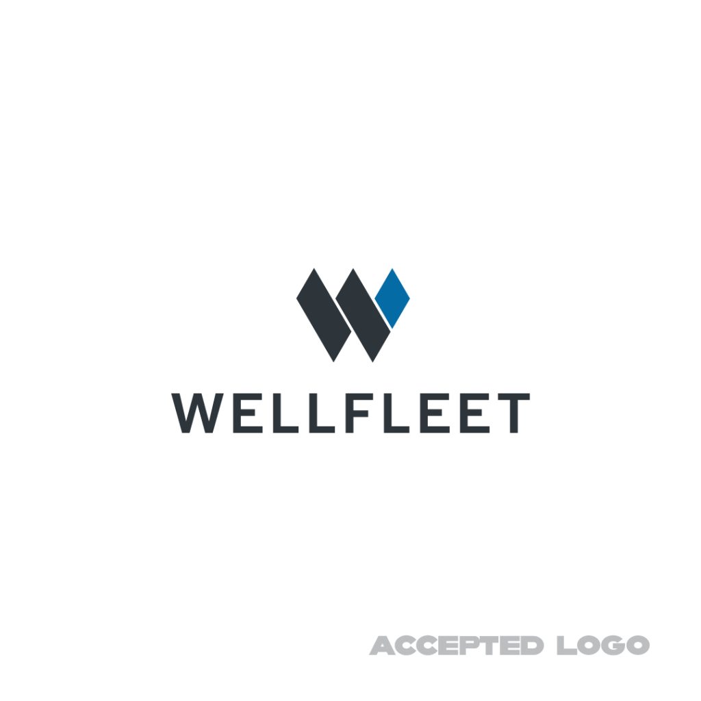accepted wellfleet logo by dif design