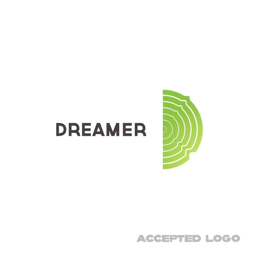 accepted dreamer logo by dif design