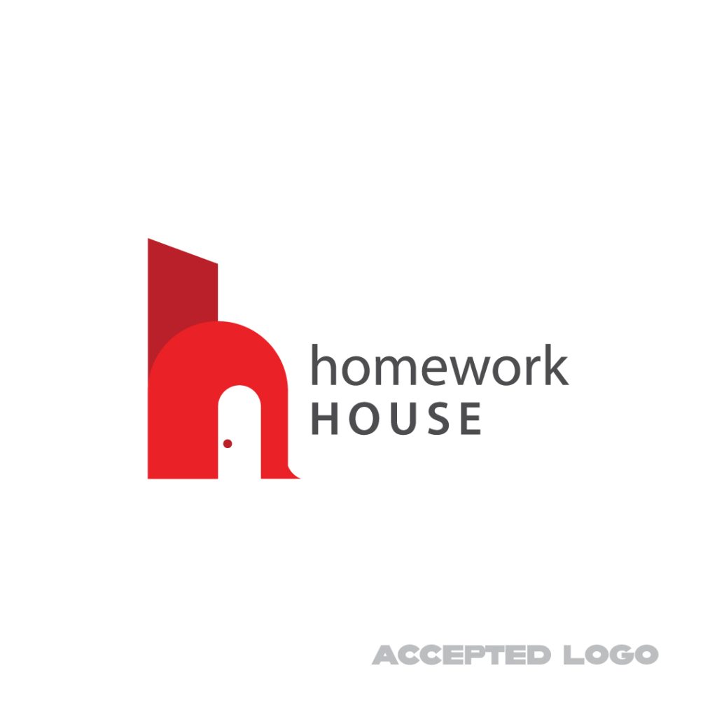 accepted holyoke homework house logo by dif design