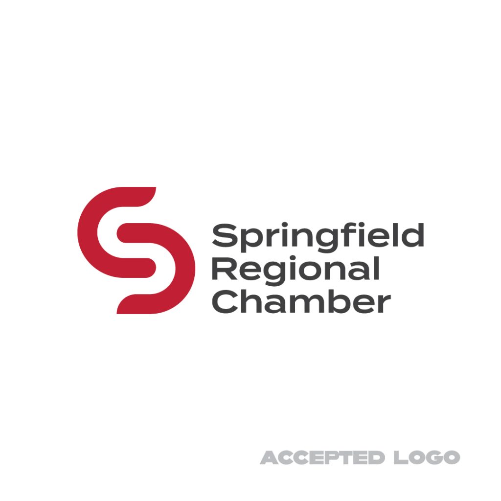 accepted springfield regional chamber logo design by dif design