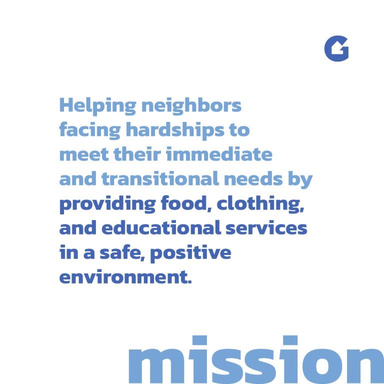 mission featuring the gray house logo design by dif design