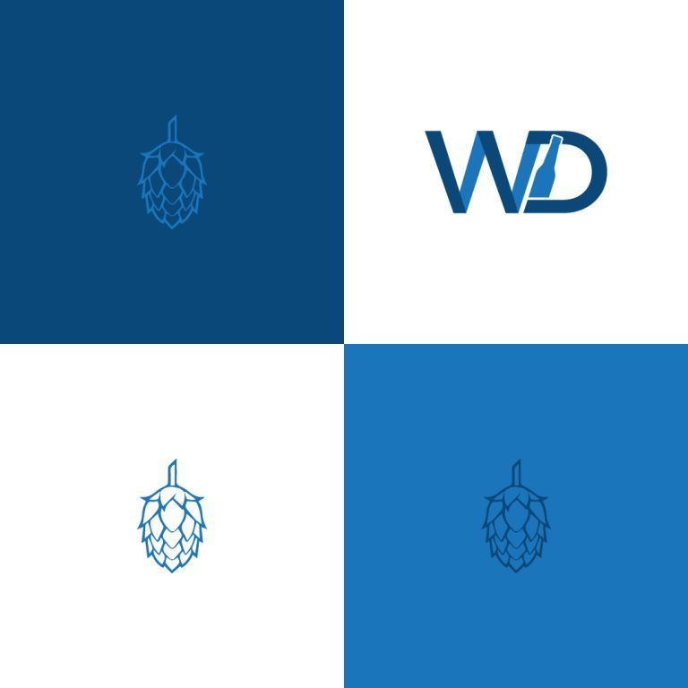 wd hop pattern featuring williams distributing logo by dif design