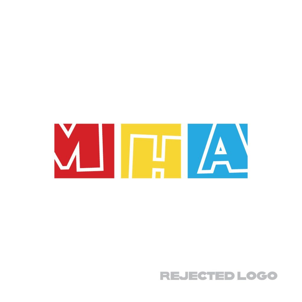 rejected mha logo by dif design