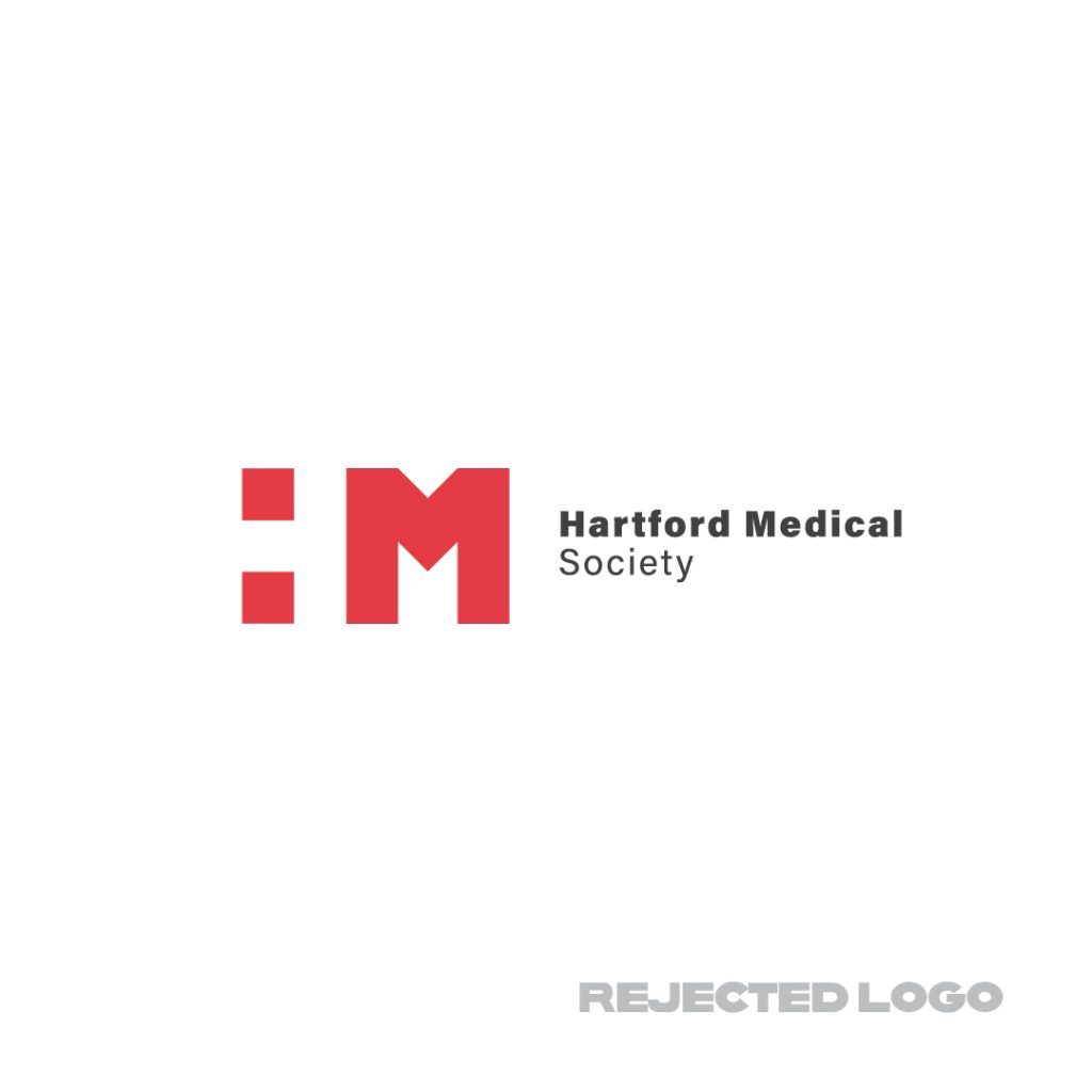 rejected hartford medical logo design by dif design