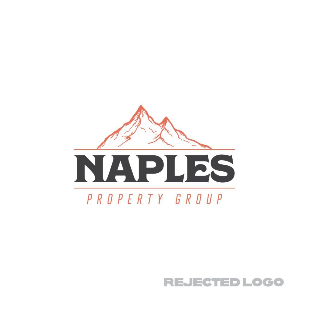 rejected naples home buyers logo design by dif design