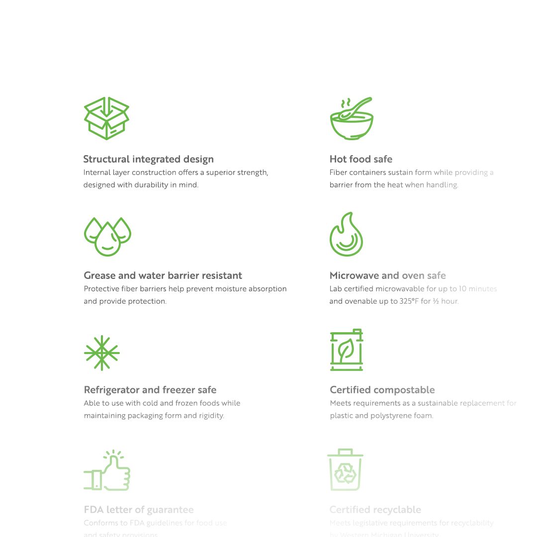 DIF Design featuring BeGreen Packaging custom icon design for website